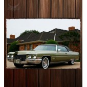 Металлическая табличка Cadillac Coupe de Ville